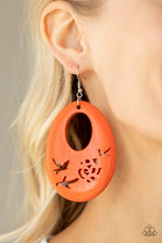 Cargar imagen en el visor de la galería, Home TWEET Home - Orange Earrings