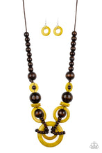 Load image into Gallery viewer, Boardwalk Party - Yellow Necklace