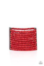 Load image into Gallery viewer, Waikiki Wonderland - Red Bracelet