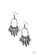 Load image into Gallery viewer, Artisan Aria - Black Earrings