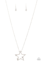 Cargar imagen en el visor de la galería, I Pledge Allegiance to the Sparkle - White Necklace