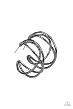 Load image into Gallery viewer, City Contour - Black Earrings