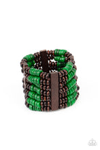 Cargar imagen en el visor de la galería, Vacay Vogue - Green Bracelet