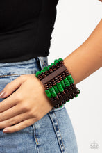 Cargar imagen en el visor de la galería, Vacay Vogue - Green Bracelet