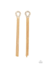 Load image into Gallery viewer, Dallas Debutante - Gold Earrings