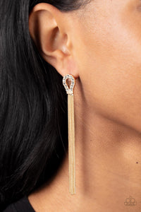 Dallas Debutante - Gold Earrings