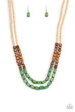 Load image into Gallery viewer, Bermuda Bellhop - Green Necklace