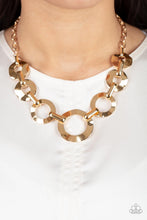 Cargar imagen en el visor de la galería, Mechanical Masterpiece - Gold Necklace
