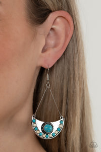 Canyon Canoe Ride - Multi-Colored Earrings