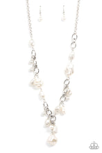 Cargar imagen en el visor de la galería, Nautical Nouveau - White Necklace