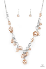 Cargar imagen en el visor de la galería, Nautical Nouveau - Brown Necklace