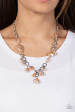 Cargar imagen en el visor de la galería, Nautical Nouveau - Brown Necklace
