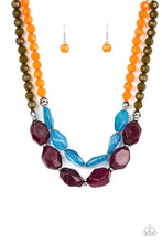 Cargar imagen en el visor de la galería, Tropical Trove - Purple Necklace