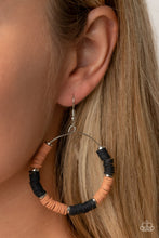 Cargar imagen en el visor de la galería, Skillfully Stacked - Black Earrings