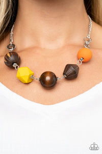 Eco Extravaganza - Multi-Colored Necklace