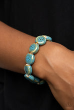 Load image into Gallery viewer, Earthy Entrada - Blue Bracelet