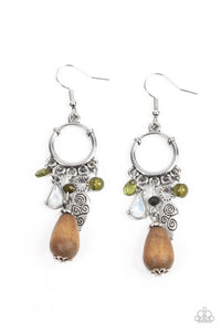 Bountiful Blessings - Green Earrings