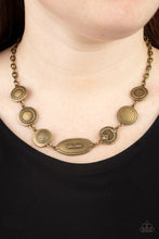 Cargar imagen en el visor de la galería, Uniquely Unconventional - Brass Necklace