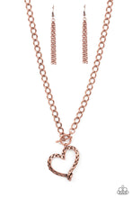 Cargar imagen en el visor de la galería, Reimagined Romance - Copper Necklace