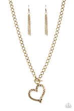 Cargar imagen en el visor de la galería, Reimagined Romance - Brass Necklace