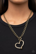 Cargar imagen en el visor de la galería, Reimagined Romance - Brass Necklace