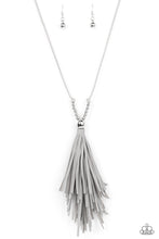 Load image into Gallery viewer, A Clean Sweep - Silver Necklace