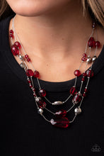 Cargar imagen en el visor de la galería, Prismatic Pose - Red Necklace