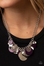 Cargar imagen en el visor de la galería, Oceanic Opera - Purple Necklace