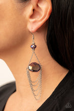 Cargar imagen en el visor de la galería, Ethereally Extravagant - Purple Earrings