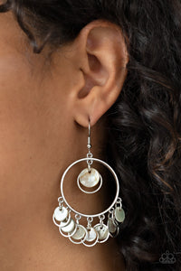 Cabana Charm - Silver Earrings