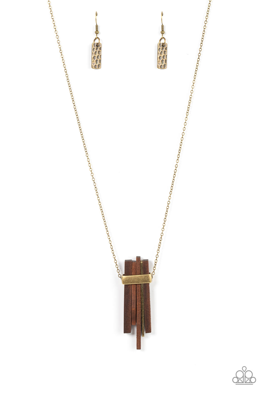 Cayman Castaway - Brass Necklace