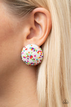 Cargar imagen en el visor de la galería, Kaleidoscope Sky - White Earrings