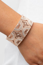 Load image into Gallery viewer, Wheeling and Dealing - Rose Gold Bracelet