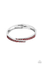 Cargar imagen en el visor de la galería, Sideswiping Shimmer - Red Bracelet