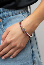 Cargar imagen en el visor de la galería, Sideswiping Shimmer - Red Bracelet