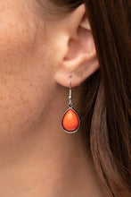 Cargar imagen en el visor de la galería, Mediterranean Mystery - Orange Necklace