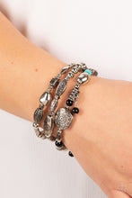 Cargar imagen en el visor de la galería, Western Quest - Black Bracelet
