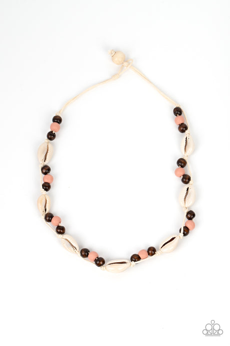 Bermuda Beachcomber - Pink Necklace