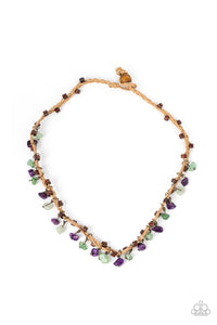 Canyon Voyage - Multi-Colored Necklace