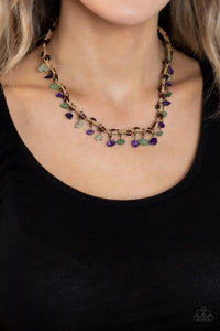 Canyon Voyage - Multi-Colored Necklace