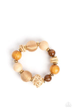 Cargar imagen en el visor de la galería, Happily Homespun - Brown Bracelet