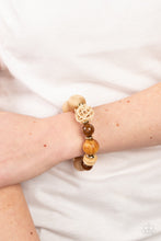 Cargar imagen en el visor de la galería, Happily Homespun - Brown Bracelet