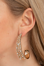 Cargar imagen en el visor de la galería, Cold as Ice - Gold Earrings