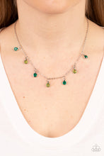 Cargar imagen en el visor de la galería, Carefree Charmer - Green Necklace