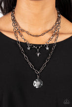 Cargar imagen en el visor de la galería, Under the Northern Lights - Black Necklace