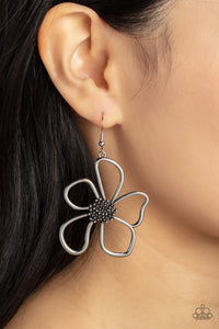 Wildflower Walkway - Silver Earrings