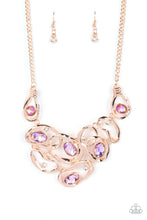 Cargar imagen en el visor de la galería, Warp Speed - Rose Gold Necklace
