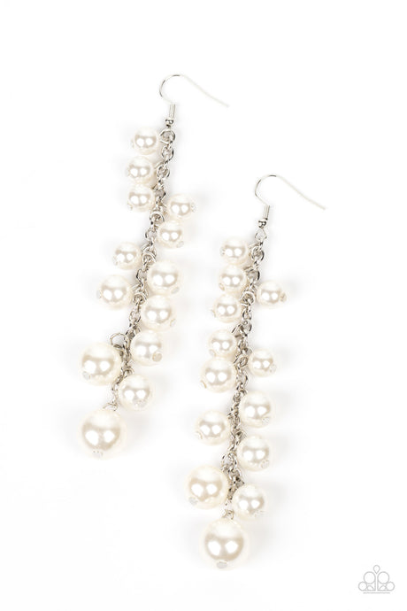 Atlantic Affair - White Earrings