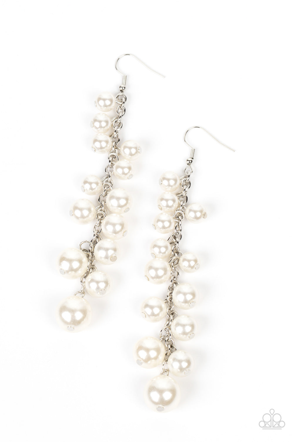 Atlantic Affair - White Earrings