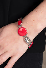 Load image into Gallery viewer, Dreamscape Dazzle - Red Bracelet